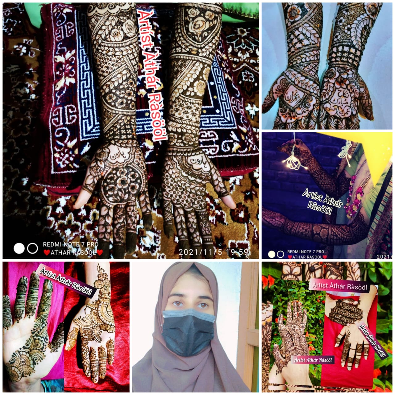 Fatima Shaikh - Mehendi Designer & Trainer - Mehndi Mehendi Henna Artist |  LinkedIn